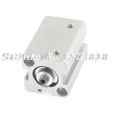

16mm Bore 25mm Stroke Double Action Pneumatic Air Cylinder Silver Tone