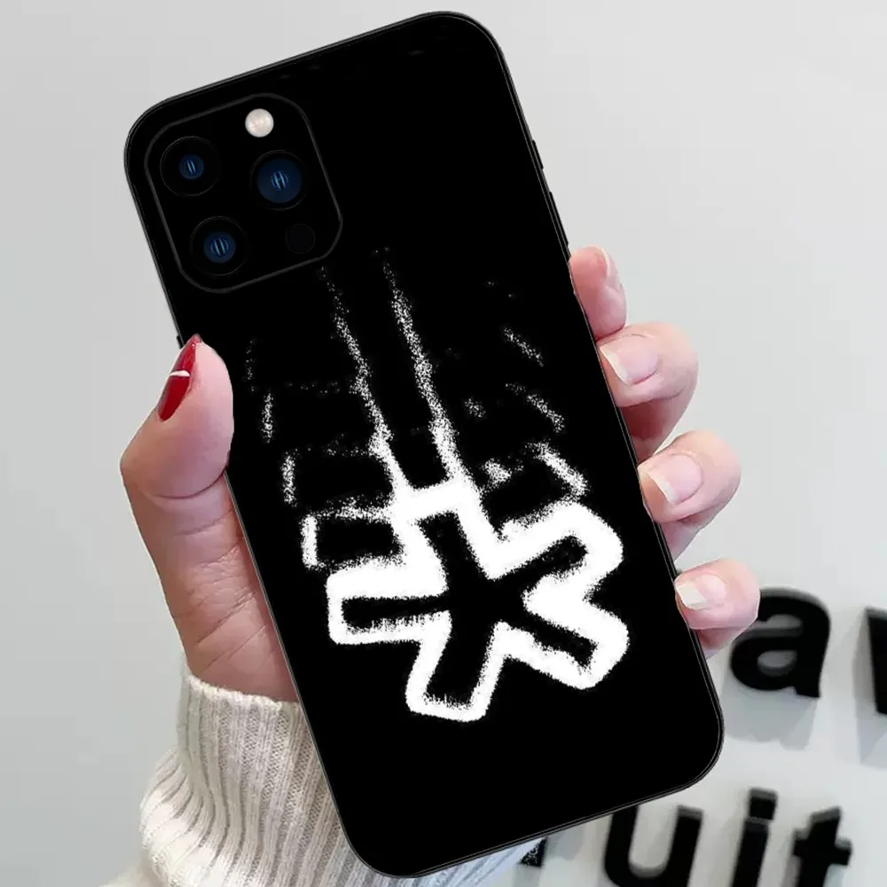 Чехол O-Opium Rap Playboi Carti для iPhone 15 14 13 12 11 Pro Max mini XS XR X 8 Plus SE черный чехол