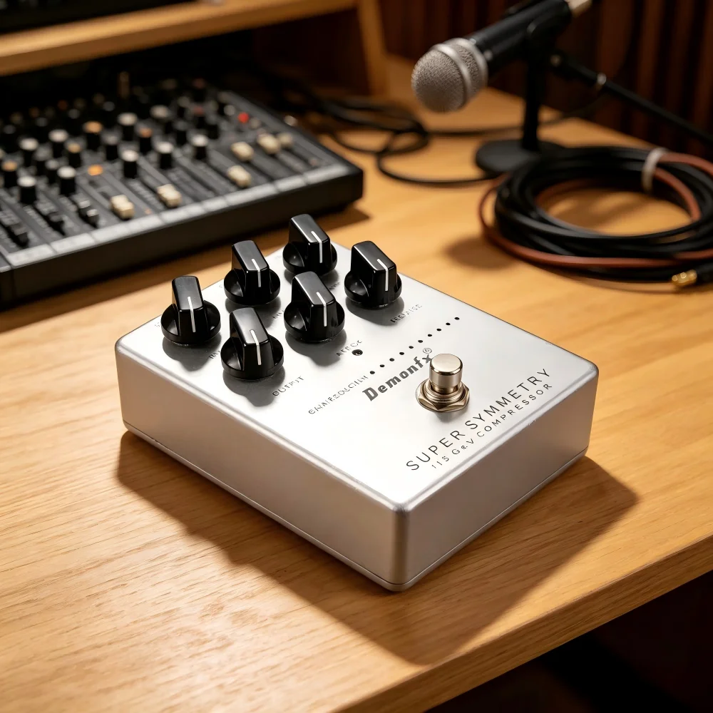 Современный компрессор Dem Super Symmetry Bass Pedal с функцией Twist Envelope, прозрачностью и точностью звука для бас-гитаристов (art.: 3920dca766bf4) - 3920dca766bf4