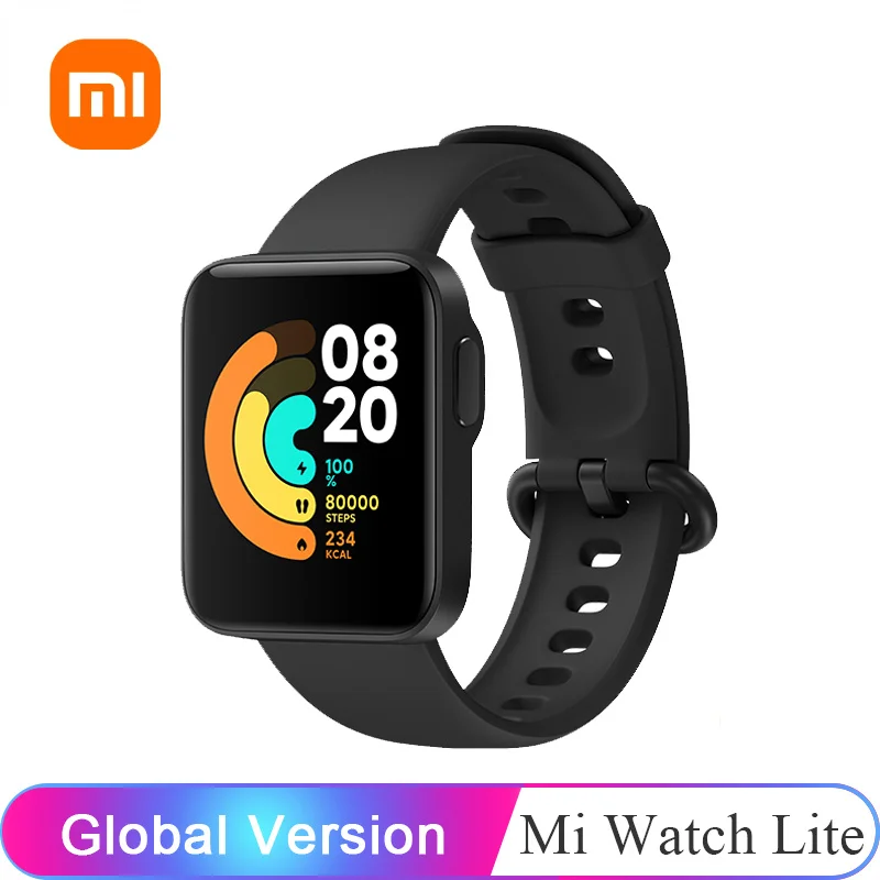 

Global Version Xiaomi Mi Watch Lite GPS Smart Watch 1.4" Display Mi Band Fitness Traker Bluetooth Sport Waterproof Smartwatch