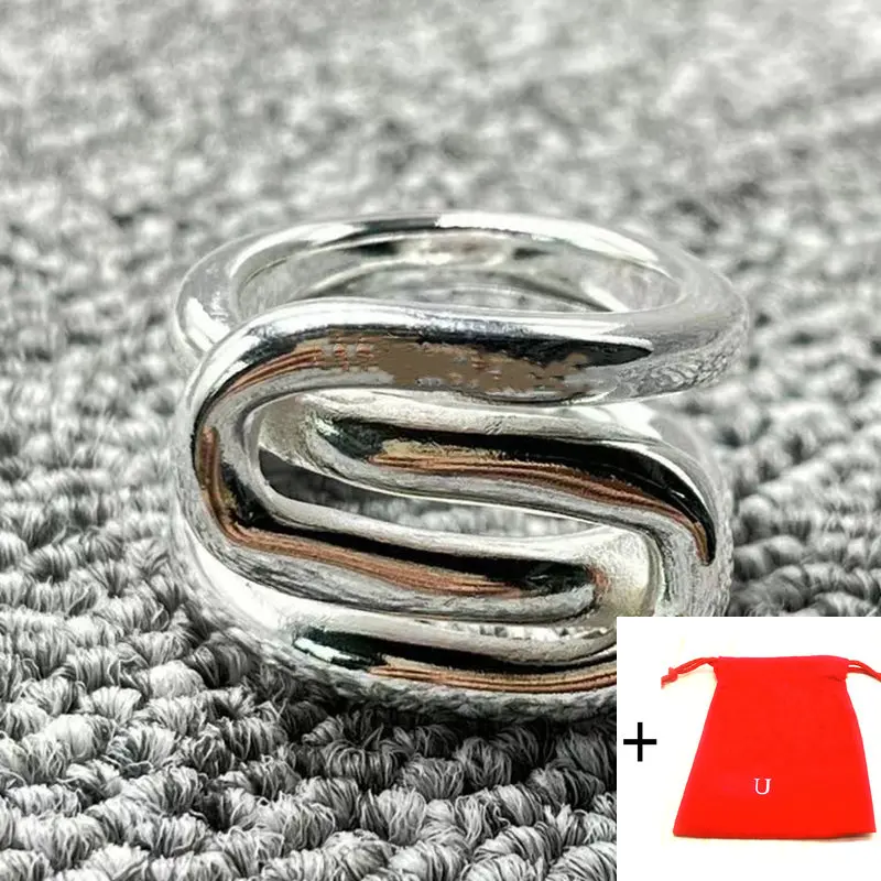 

Hot 2022 New Electroplated 925 Silver High Quality Party Ring Christmas Lady Gift