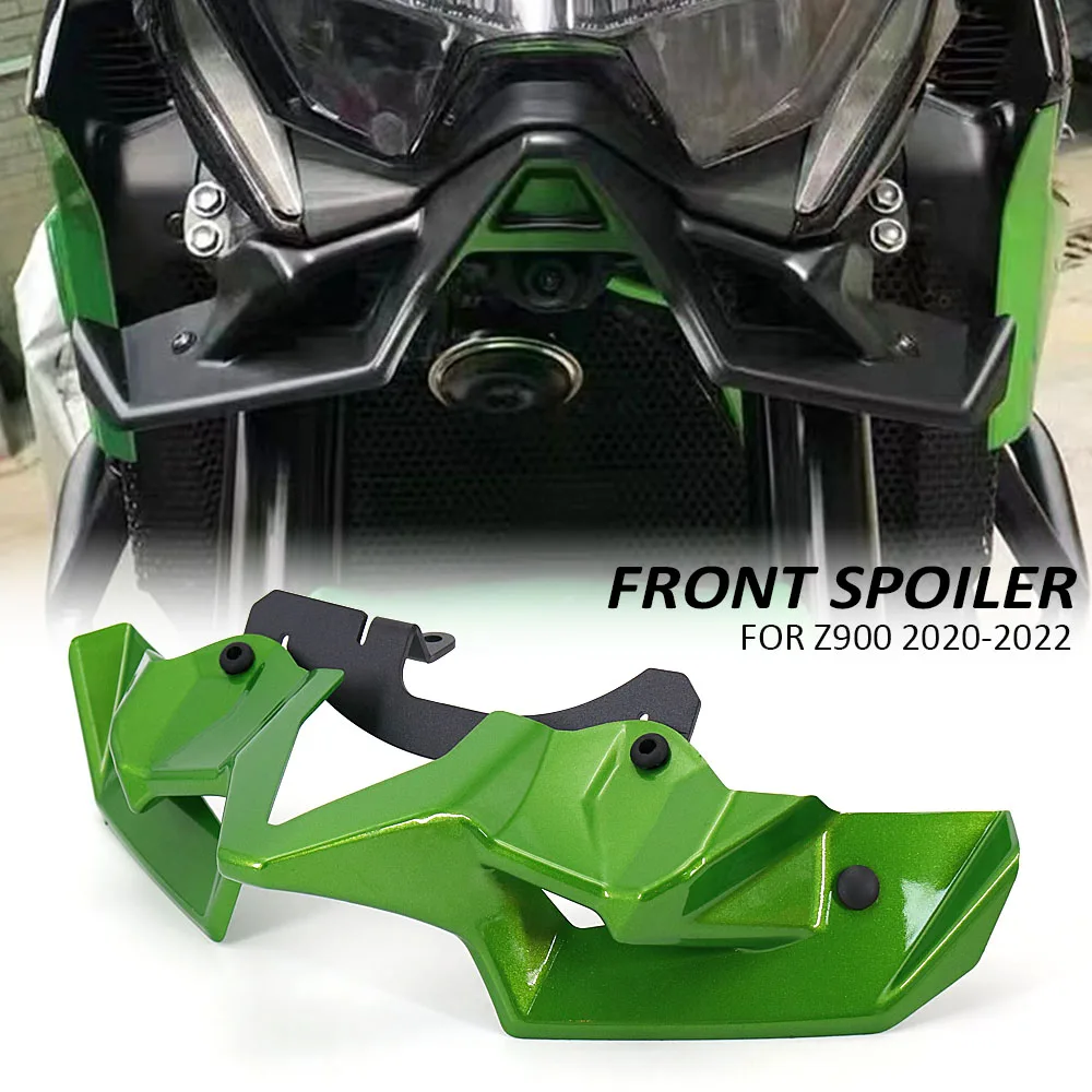 

For Kawasaki z900 Z 900 2020 2021 2022 New Motorcycle Accessories Naked Front Spoiler Winglet Aerodynamic Wing Kit Spoiler