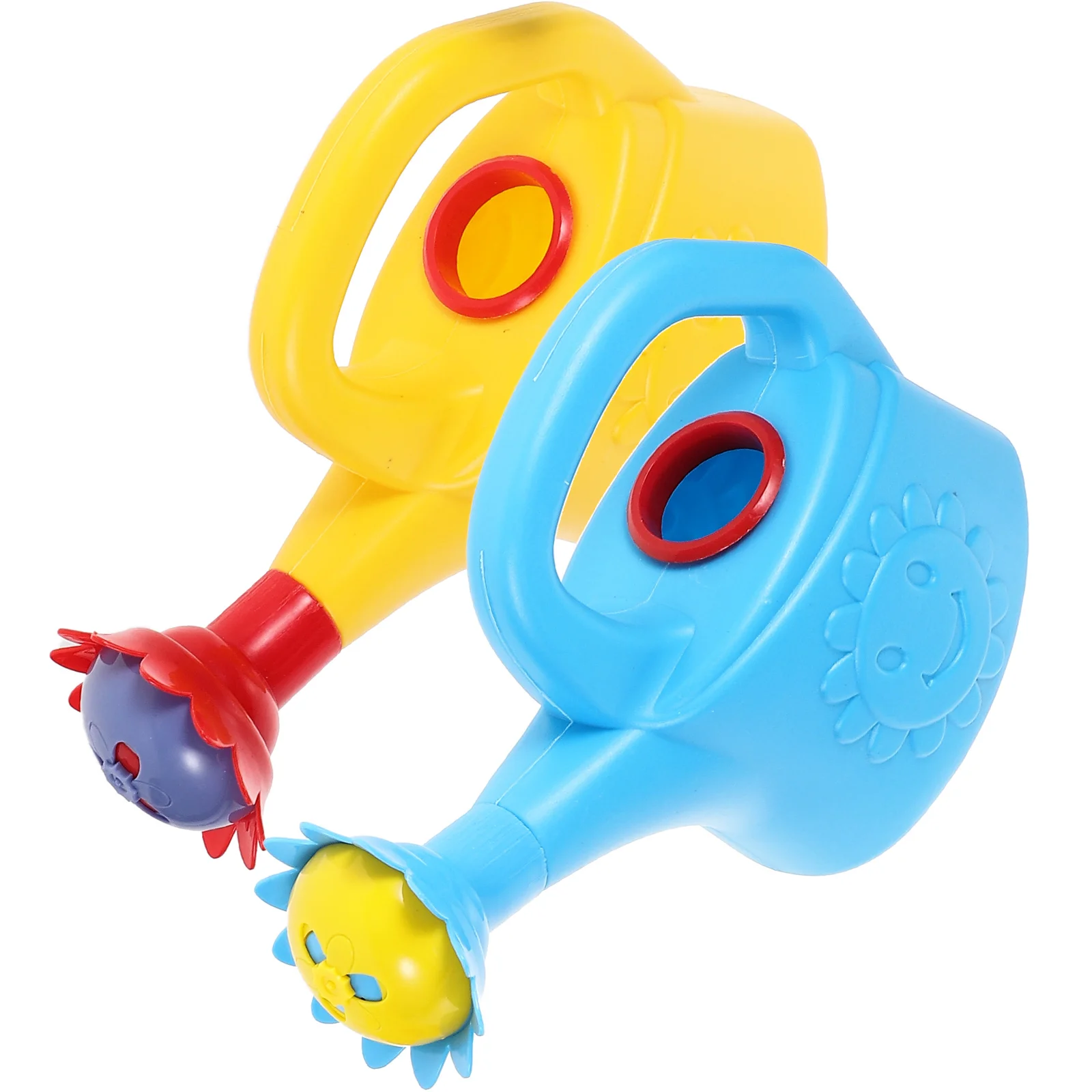 

2 Pcs Watering Can Summer Beach Toys Funny Baby Shower Kids Bath Bonsai Plastic Bathtub Child Toddler