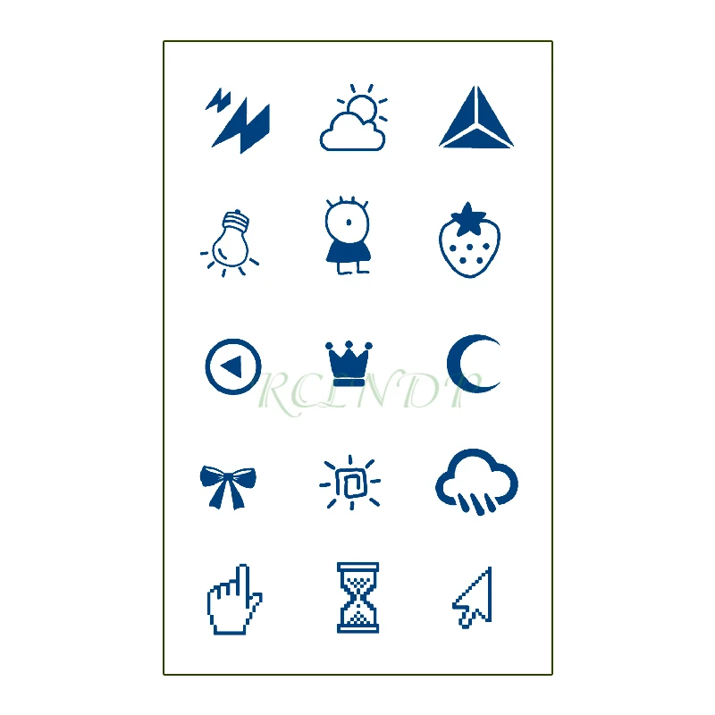 

Водостойкая Временная тату-наклейка с соком, корона, Луна, клубника, стойкие татуировки флэш-тату, искусственная тату для мужчин, женщин и мужчин