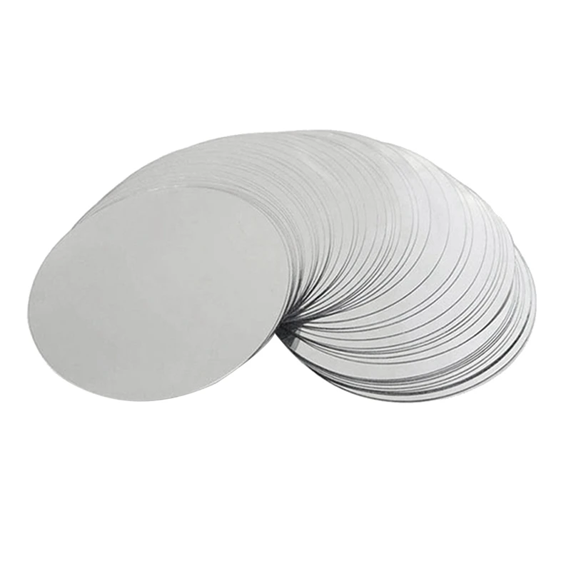 600 шт. серебристые диски для разлива вина 3 дюйма