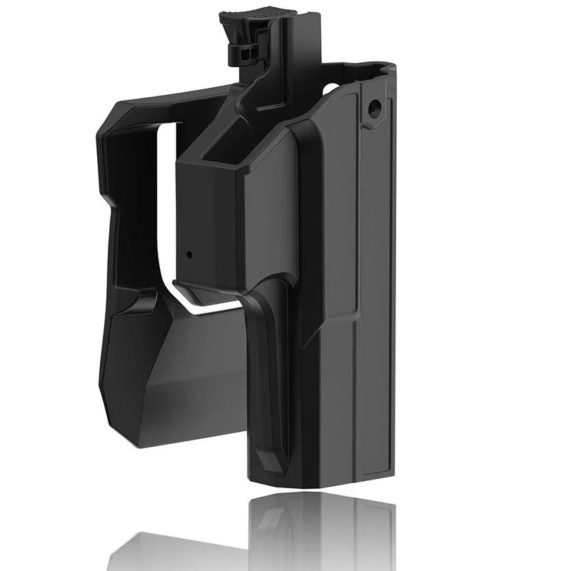 

TEGE Thumb Release Glock 17 22 31 Paddle Holster (Gen 1-5) Holster Tactical 360 Degrees Adjustable Outside Waistband Holster