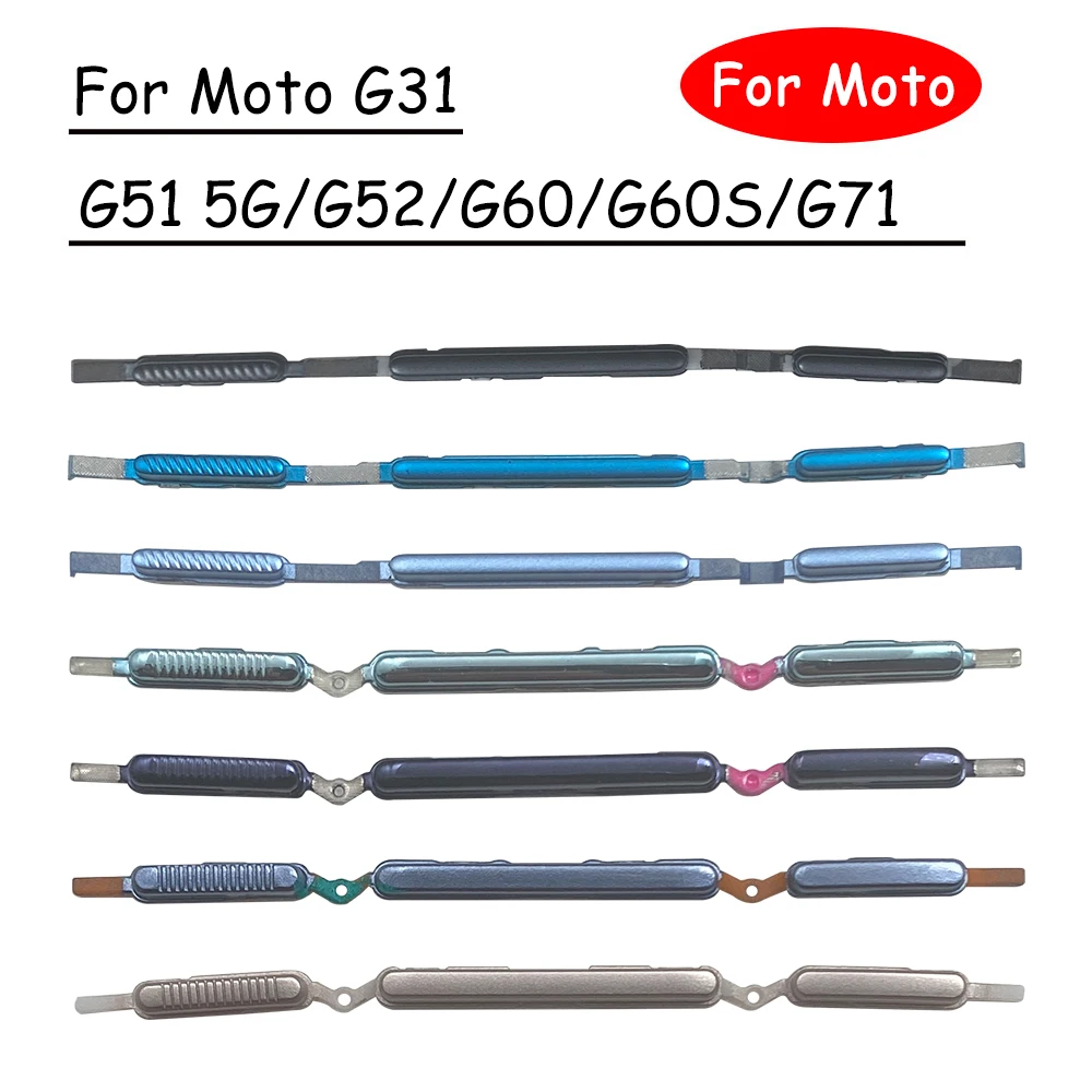 Кнопка регулировки громкости для Moto G71 G72 G60S G60 G52 G41 G51 5G ВКЛ-ВЫКЛ Переключатель