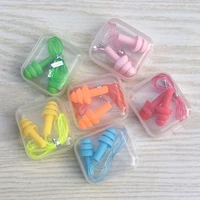 soft silicone ear plugs swimming pool accessories water sports hearing protection noise reduction earplugs