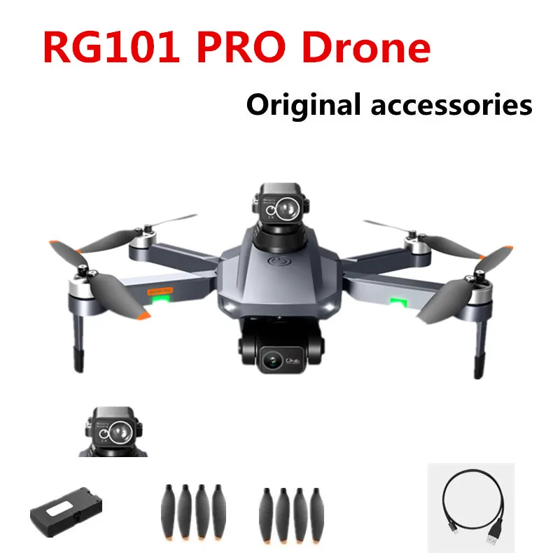 RG101 PRO Дрон оригинальные аксессуары 7,4 V 3800 mAh батарея пропеллер кленовый лист для RG101 PRO Дрон запасные части