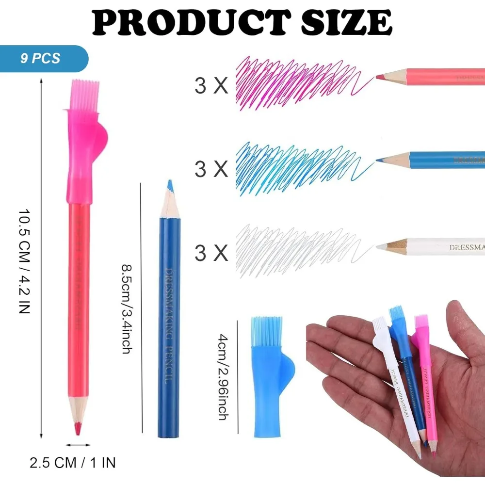 Маркировочная ручка с мелом для шитья рисования ткани рукоделие своими руками