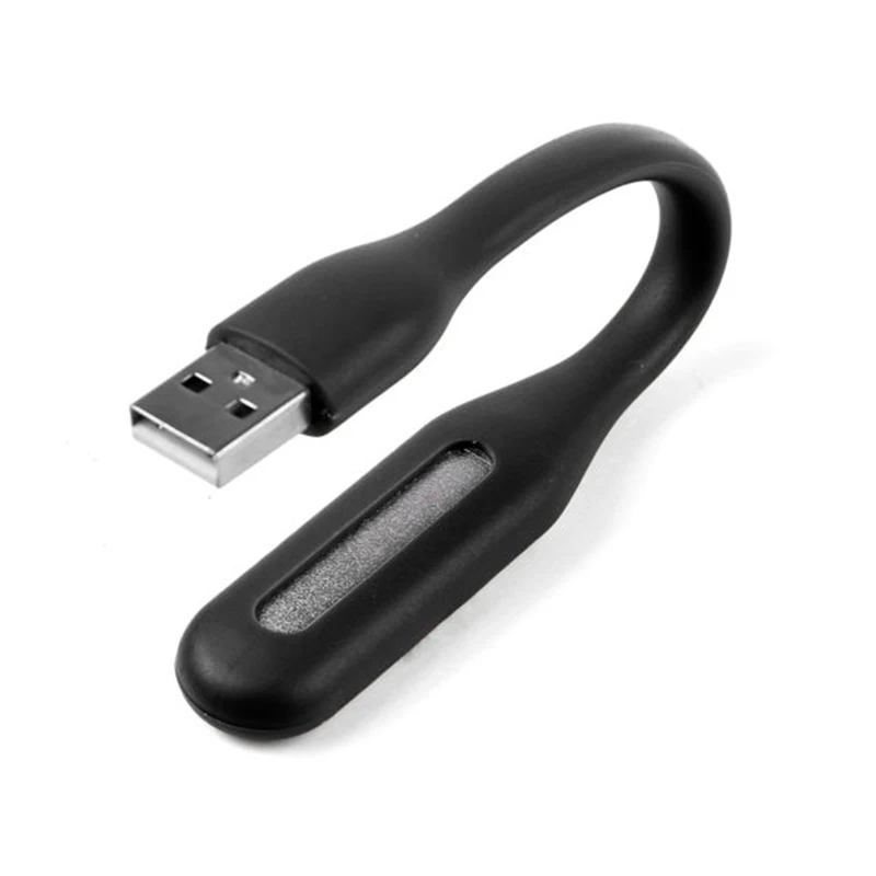 

USB LED Light Lamp For Computer Keyboard Reading Laptop Notebook Flexible Book Lights Black Portable Mini Lamp Indoor Light