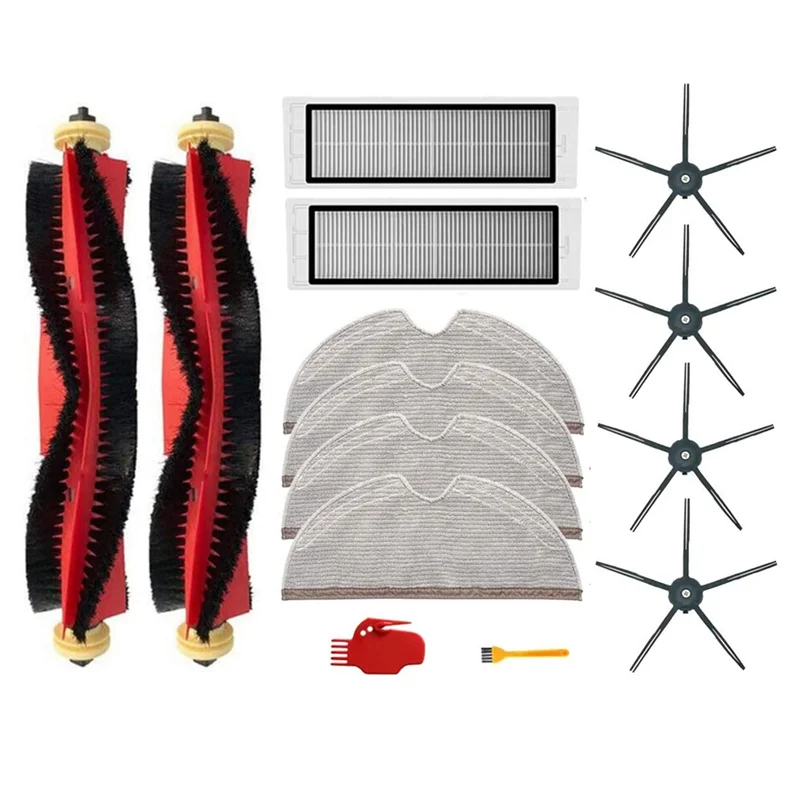 

For Xiaomi Roborock S6 S60 S65 S5 Max S6 Max V S6 Pure Robot Vacuum Spare Parts Main Side Brush Hepa Filter Mop