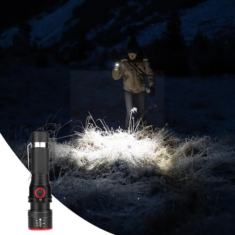 

Port Lantern 4 Modes Xm-l T6 Torch Waterproof Light Micro Usb Zoomable For Camping Hiking Led Flashlight Headlamp Light Lan X5a4