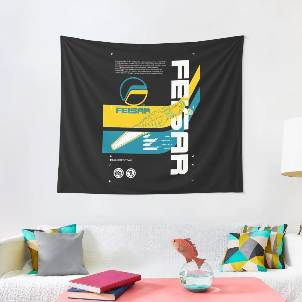 Wipeout 2048 - Feisar Coverart гобелен Рождественское украшение декор для комнаты украшения