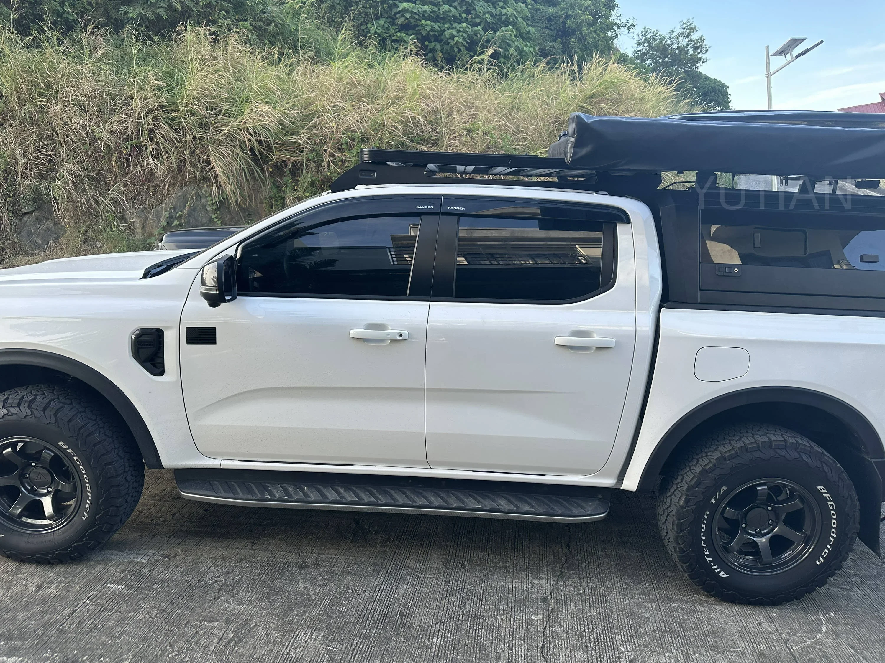 4x4 многофункциональный алюминиевый навес для грузовика крышка с жестким верхом