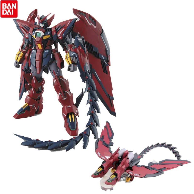 

Original Bandai Gundam Anime Figure MG 1/100 New Mobile Report Gundam Wing OZ-13MS Gundam Epyon EW Action Figure Kids Assembled