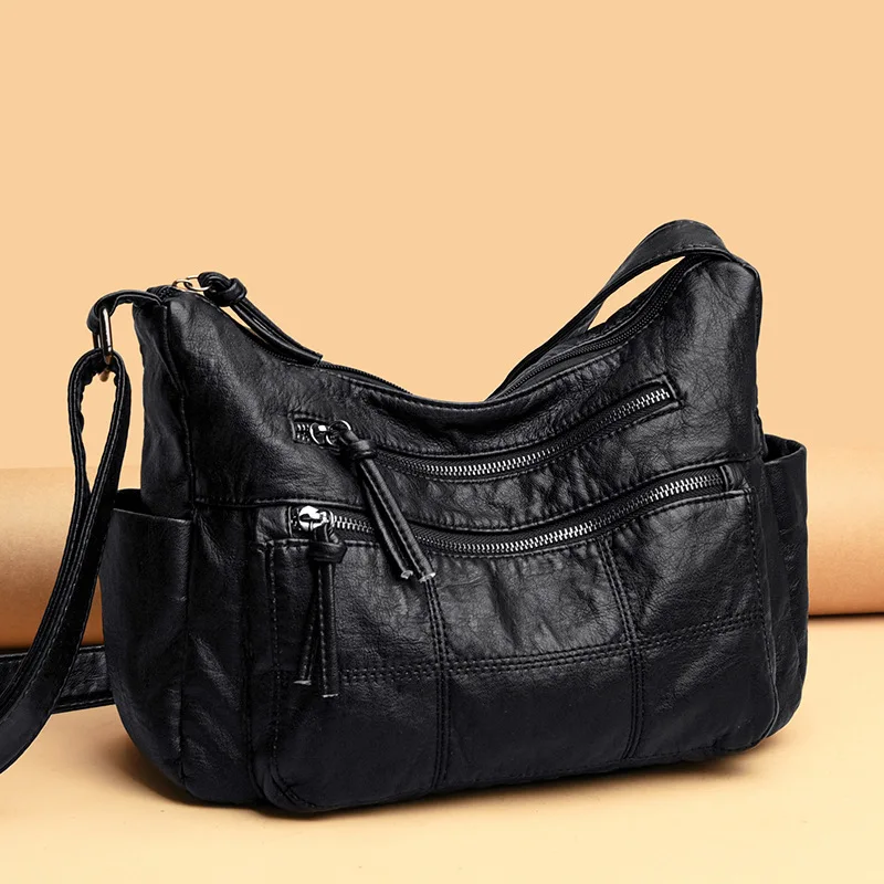 

Soft Leather Women's Bag Crossbody Bag for Women's Shoulder Bag Mother Bag