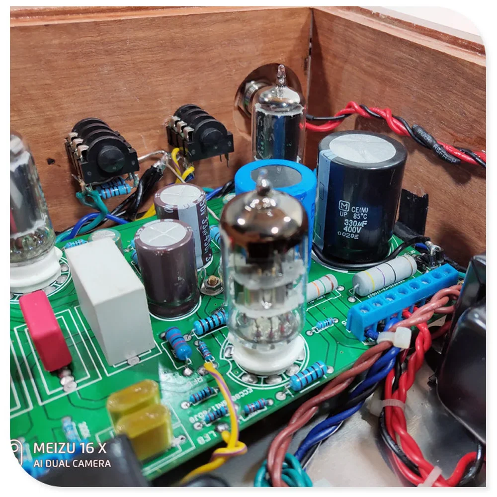 Sunbuck 6N11 GE5686 2W 2.0 HiFi ламповая гарнитура звуковая трубка усилитель мощности выход