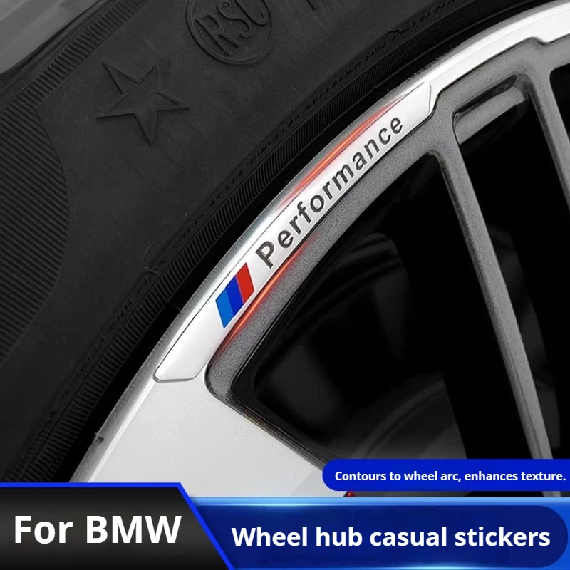 Фото Новые виниловые наклейки на тормозные суппорты (4 шт.) для BMW M Power X1 X3 X4 X5 X6 E30 E38 E39 E46 E60 E61 E90 E70 E83 X5 F45 G60 (2026 год) №3