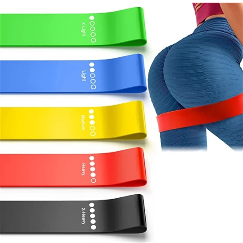 

Tragbare Fitness Training Fitness Resistance Bands Yoga Pilates Sport Rubber Fitness Mini Workout Equipment Frauen Gewicht Sport