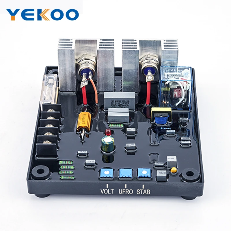 Автоматический регулятор напряжения AVR POW50A 30A для щетки и бесщеточного