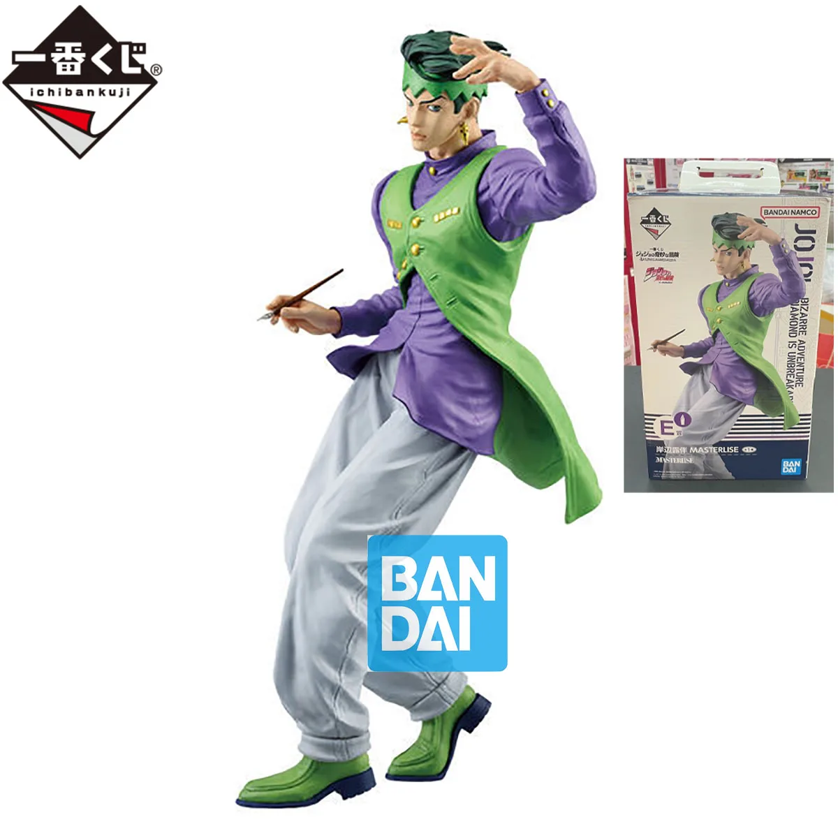 100% оригинал Bandai Spirits Ichiban Kuji Jojo No Kimyou Na Bouken Kishibe Rohan аниме-фигурка коллекция