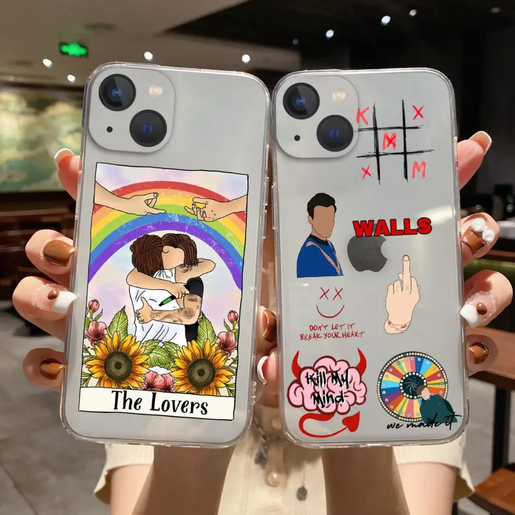

Fashion singer Treat People with Kindness Phone Cover For iPhone 11 12 13 14 Pro Max X XR XSMax 8 14 Plus Soft Silicone TPU Case