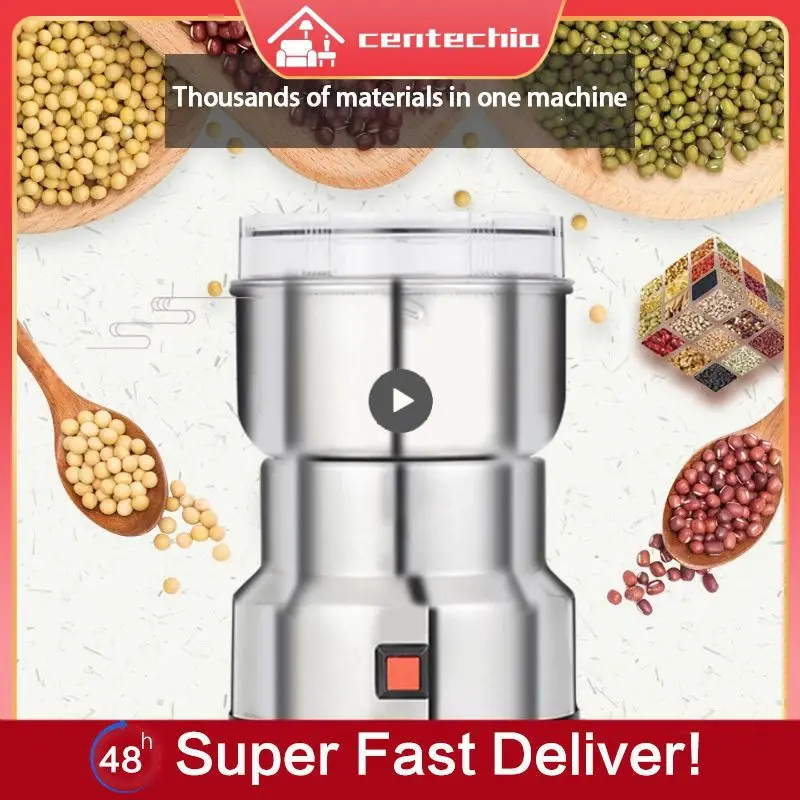 Electric Food Grinder Processor Mixer Pepper Garlic Seasoning Coffee Chopper Extreme Speed Grinding Kitchen Tools New