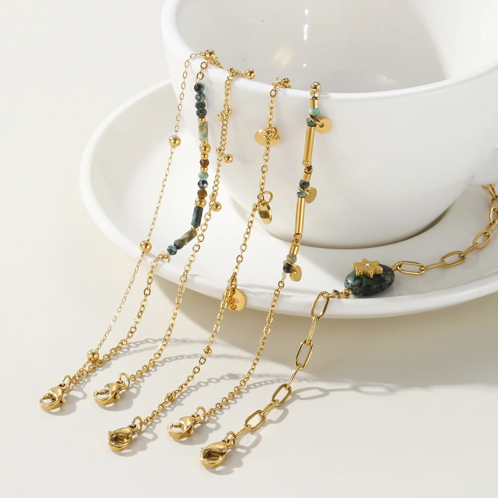 YACHAN Новинка искусственная кожа из нержавеющей стали женское винтажное