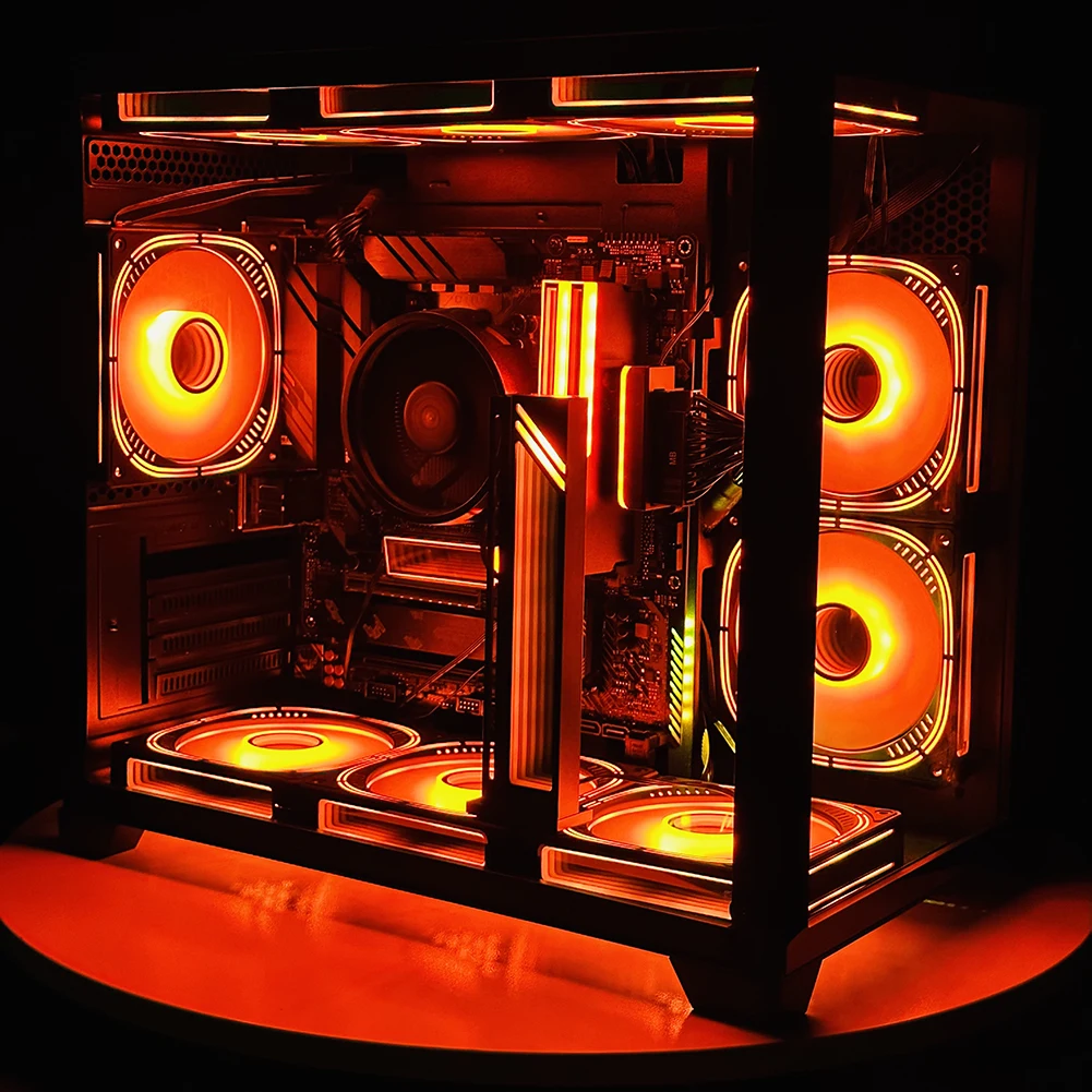 M.2 Nvme SSD Охлаждающий радиатор 5 в 3PIN ARGB твердотельный жесткий диск охладитель