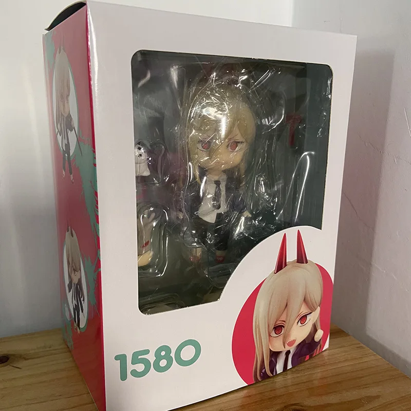 Фото Фигурка человека с Бензопилой Nendoroid Denji Anime PVC 10 см #1560 #1580 QVer. Фигурка Коллекционная модель игрушки кукла рождественский подарок №5