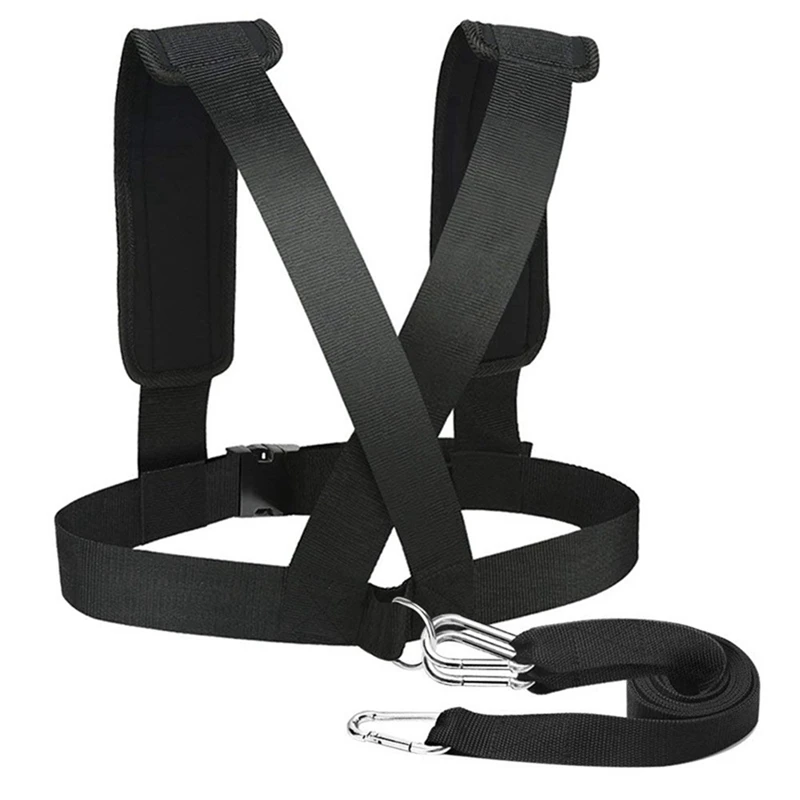 

Fitness Resistance Training Speed Agility Bands Running Tire Pull Cord Resistance Exercise Bands Durable Black