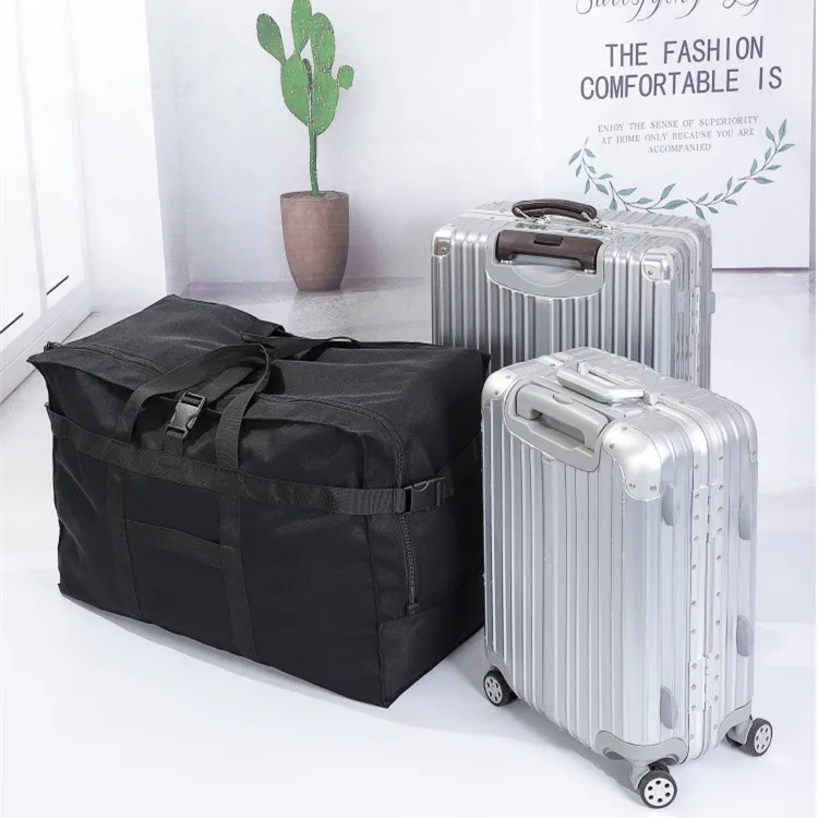 Large Capacity Travel Bag Duffle Tote Waterproof  Polyester High Quality Luggage Organizer Unisex Folding Handbag Accessories