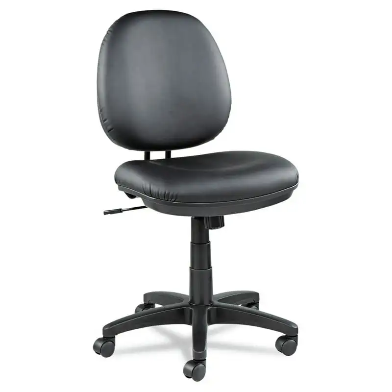 

Серия вращающийся/Наклонный офисный стул, кожа, черный