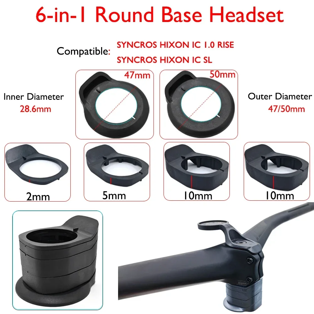 Встроенный руль SYNCROS из углеродного волокна MTB XC кронштейн для компьютера