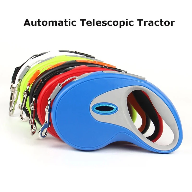 Automatic Telescopic Tractor Dog Walking Leash Pet Products Factory Direct Wholesale Telescopic Traction Rope for Small Big Dogs