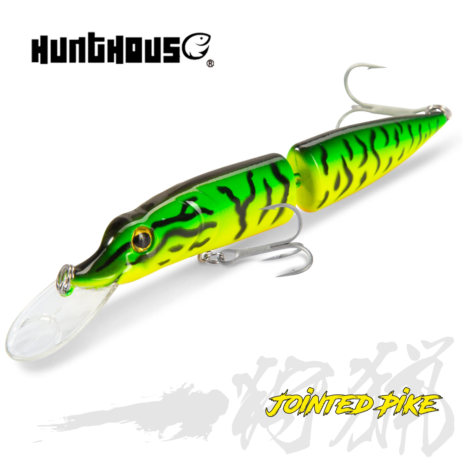

Hunthouse Swimbait Fishing Minnow Lure For Pike 120mm/160mm 15.5g/32g Floating Jointed Crankbait Wobblers Hard Bait Artificial