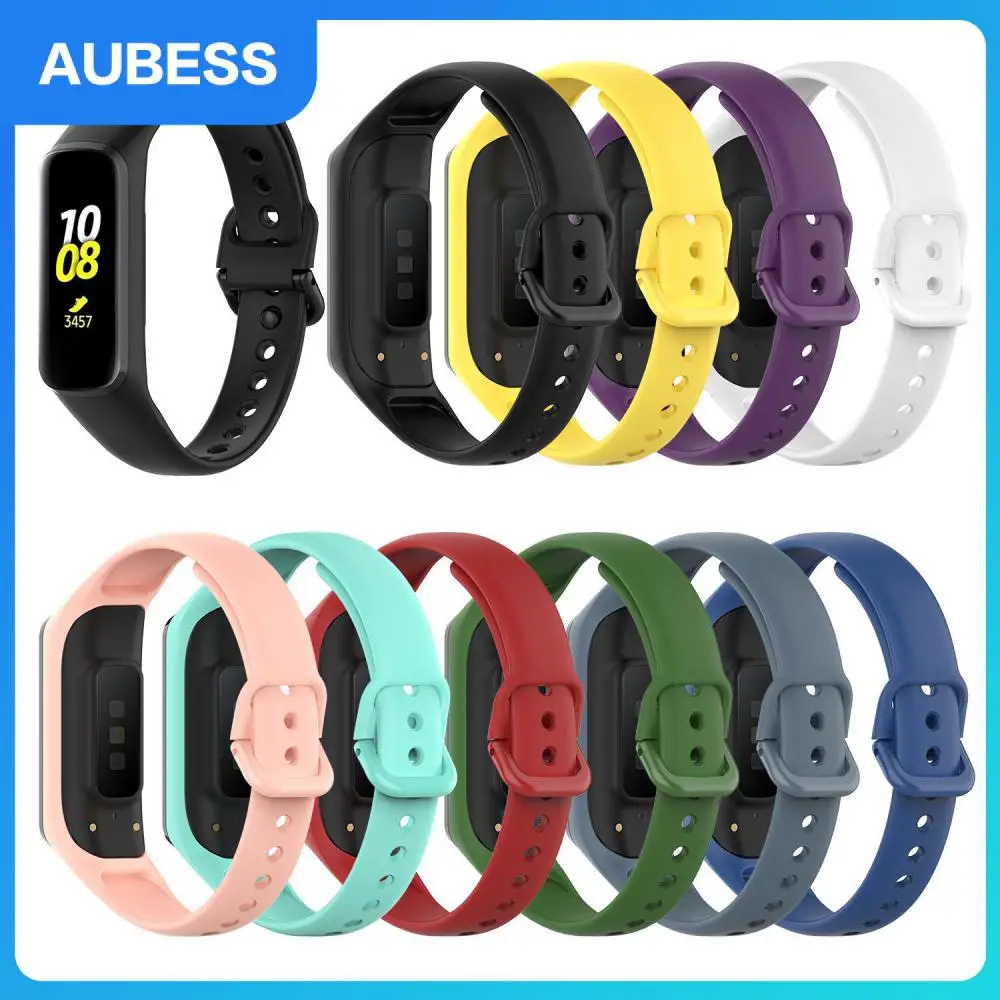 

Smart Band Colorful Soft Silicone Strap Fitness Tracke Replacement Wristband Wristband Accessories For Galaxy Band Fit-e Sm-r375