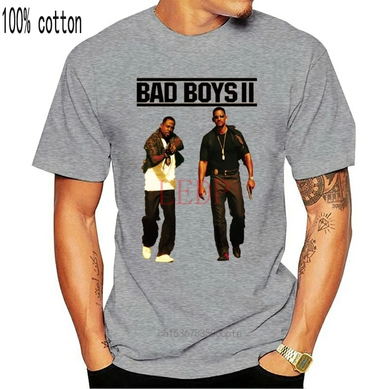 

Bad Boys II V2 movie poster Will Smith DTG T-SHIRT