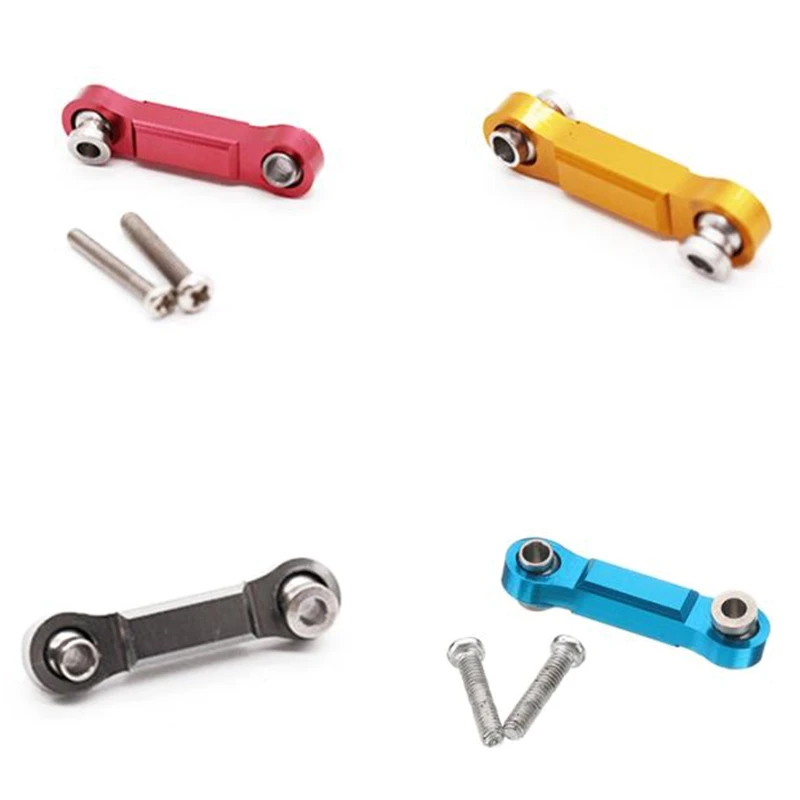 

FBIL-Servo Rudder Rod Metal Upgrade Rc Car Parts For Wltoys A959-B A969 A979