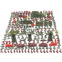 290pcsset 4cm simulation soldiers figurine sand table accessories mini static soldiers action figures model toys