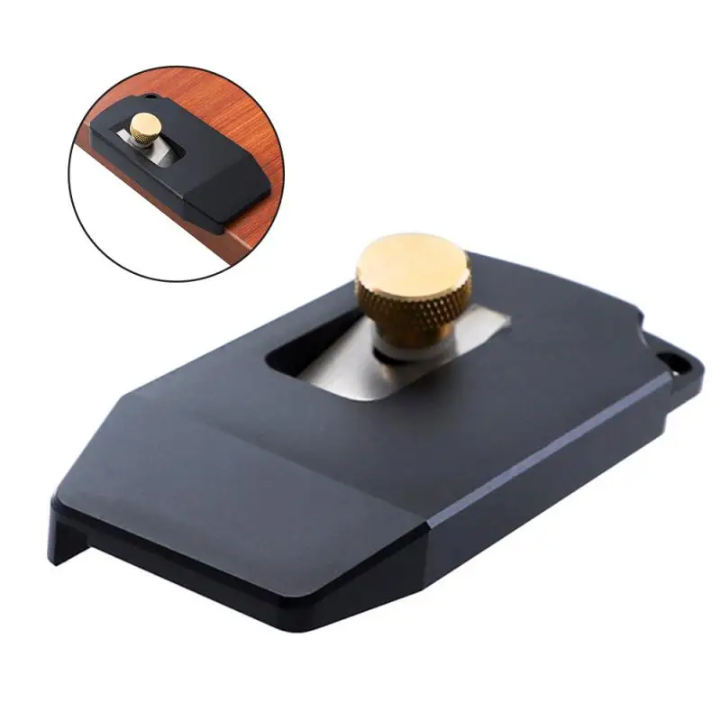

Woodworking Edge Trimmer Aluminium Alloy Brass Edge Sealing Trimming PVC Scraper Planer Knife Woodworking Tools