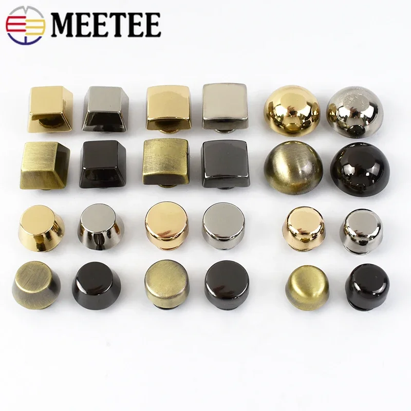 

20/50 шт., металлические заклепки Meetee для сумок