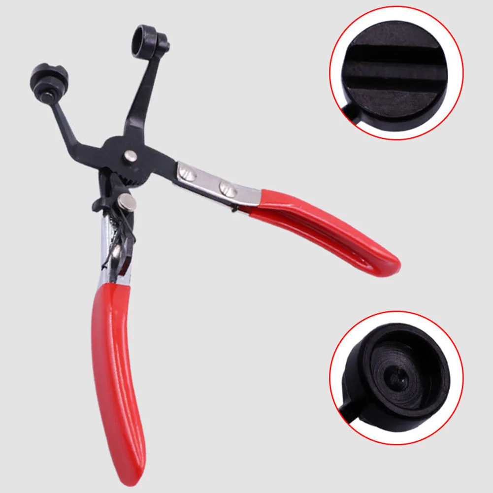

Durable Heater Hose Clamp Pliers 45° Angled Flat 65 Mm1pc Band Clamp Pliers