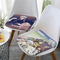 kamisama kiss love nordic printing seat pad household cushion soft plush chair mat winter office bar seat mat