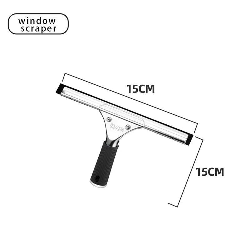 

Скребок для мытья стекол PGY, серебристый