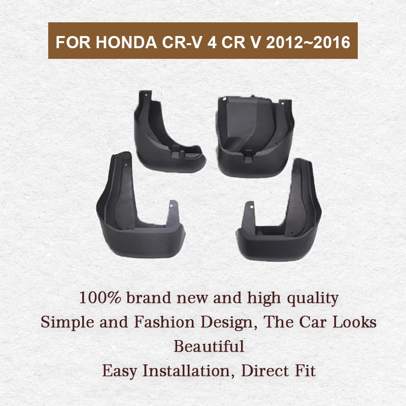 Для Honda CR-V 4 CR V 2012 ~ 2016 2013 2014 2015 брызговики для задних крыльев защита автомобильных