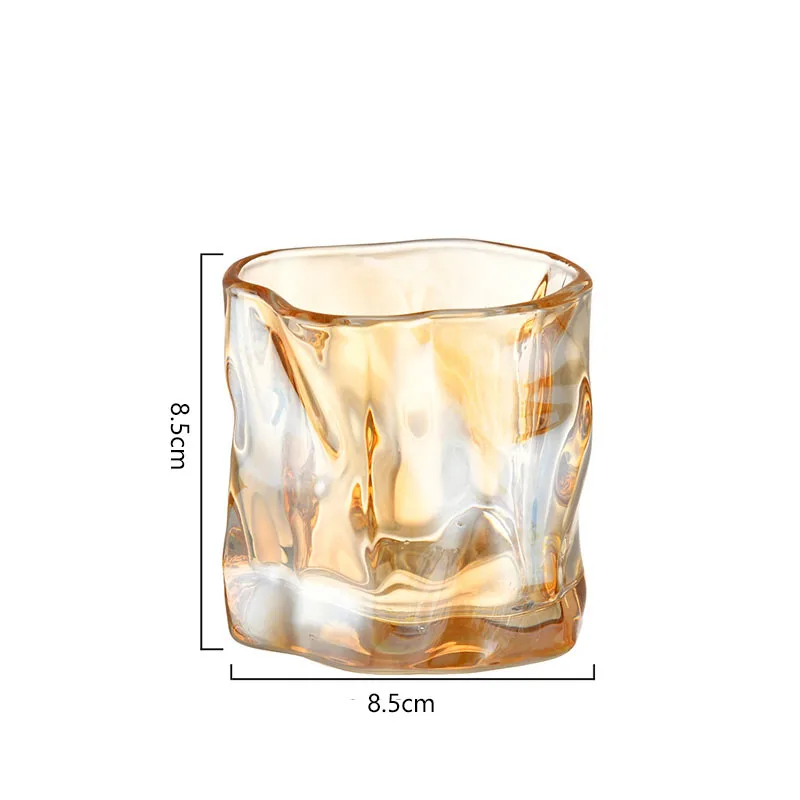 280 мл комплект из 2 шт. янтарная витая чашка чашки для сока молока напитков посуда