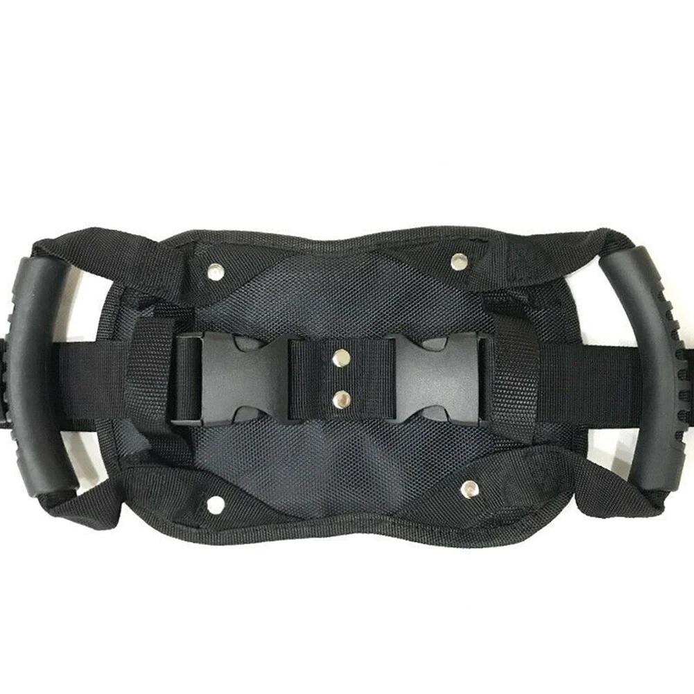 

Practical Safety Belt Parts Accessories Armrest Back Seat Black Fittings Grab Grip Handle Motorcycle Passenger