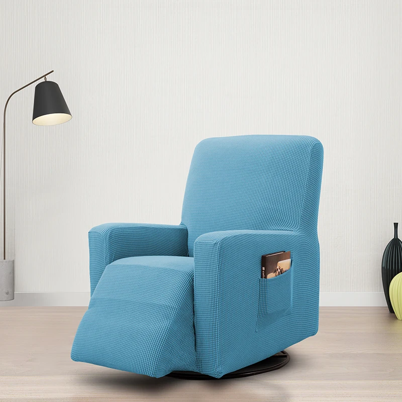 

Polar Fleece Recliner Cover Elastic Sofa Covers Couch Cover Stretch Slipcovers Sofa Towel Armchair Case Anti-Dust Lazy Boy Sofa